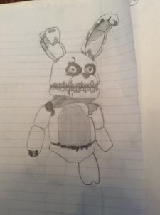 kak risovat FnaF 4 Plushtrap0144